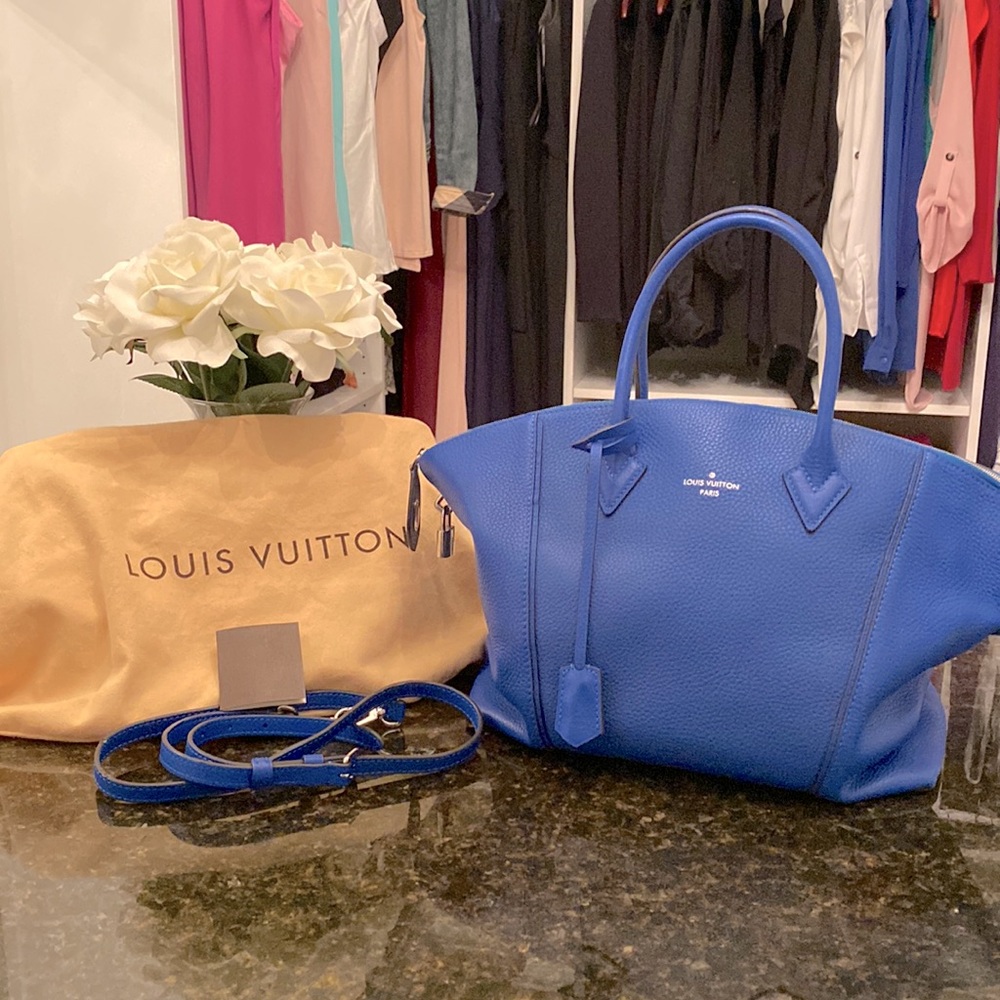 COPY - Louis Vuitton Lockit MM - Cobalt Blue